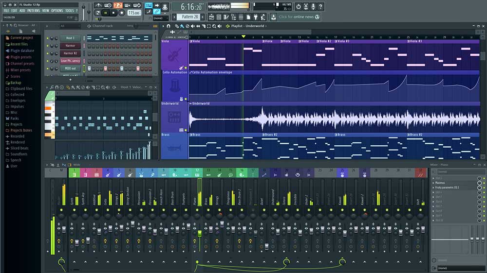 Music production software, free download